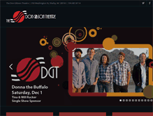 Tablet Screenshot of dongibsontheater.com